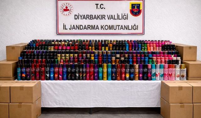 Diyarbakır’da binlerce kaçak ürün ele geçirildi
