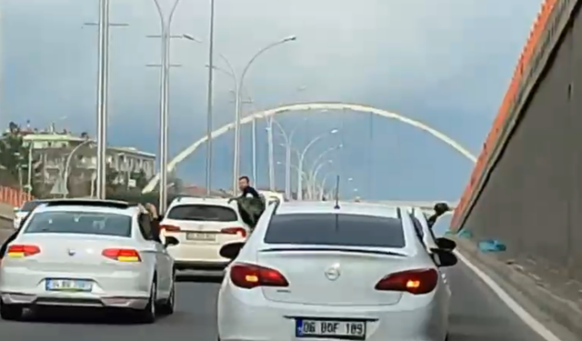 Diyarbakır’da düğün konvoyu trafiği felç etti: O anlar kamerada!