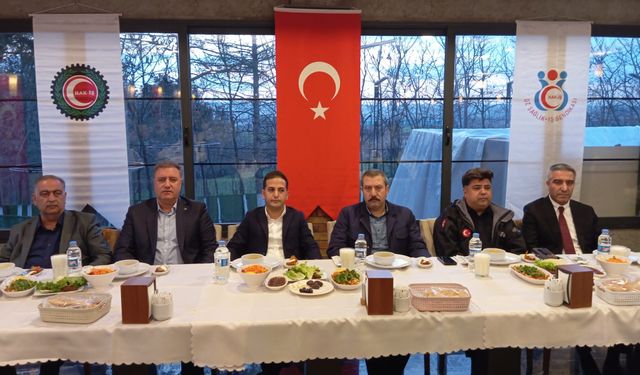 Diyarbakır’da Hak-İş ailesi iftar sofrasında buluştu