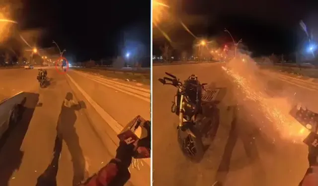 Diyarbakır’da tehlikeli şaka: havai fişekleri arkadaşlarının üzerine peş peşe ateşledi