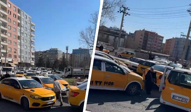 Diyarbakır’da taksimetre zammı sonrası uzun kuyruk