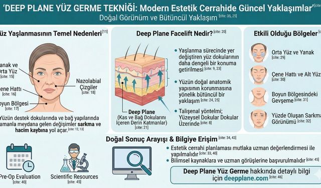 Deep Plane Facelift Hakkında Bilinmesi Gerekenler: Yüz Gençleştirmede Güncel Yaklaşımlar