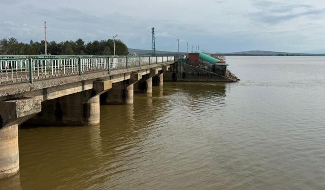 Diyarbakır’da Devegeçidi Barajı yağışlarla yeniden doldu