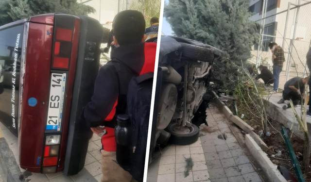 Diyarbakır’da akıl almaz olay: Drift atan sürücü öğrencilere çarpıp vatandaşlara bıçak çekti