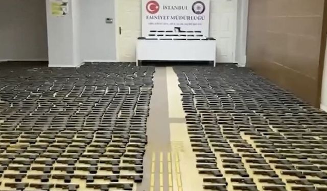 İstanbul’da gizli cephanelik: Yasa dışı silah ağı çökertildi