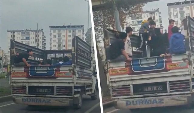Diyarbakır’da trafikte pes dedirten anlar!