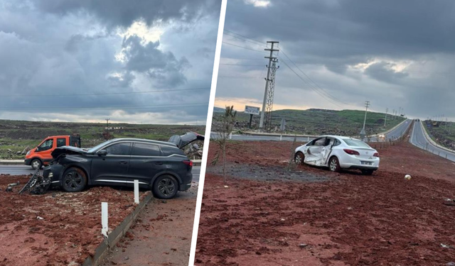 Siverek-Diyarbakır karayolunda kaza: Çok sayıda yaralı