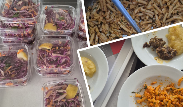 Diyarbakır’da hastane çalışanlarına verilen yemeğe tepki