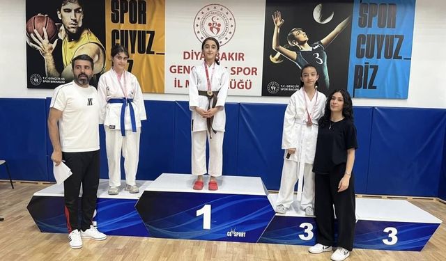 Çermikli sporcular Diyarbakır’da madalya kazandı