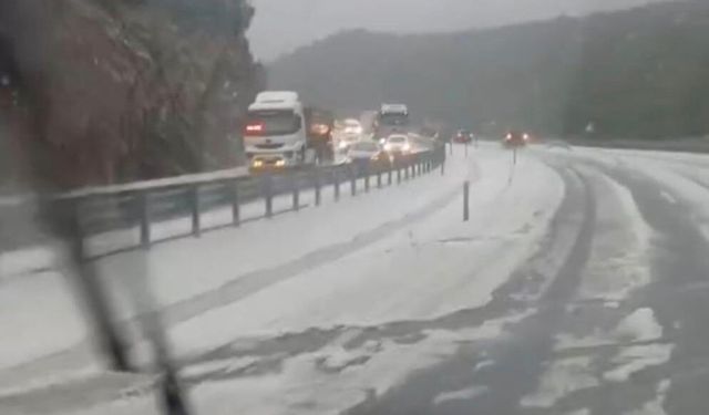 Antalya'da Mayıs ayında kar sürprizi