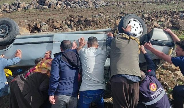 Şanlıurfa-Diyarbakır yolunda kaza: 1 yaralı