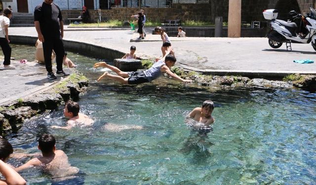 Diyarbakır Anzele Parkı’nda yaz mesaisi başladı