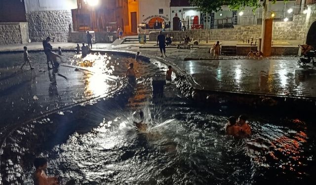 Diyarbakır Anzele’de çocukların gece mesaisi başladı