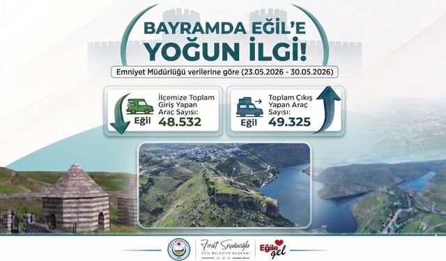 Diyarbakır Eğil Bayramın gözdesi oldu