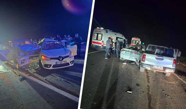Diyarbakır yolunda feci kaza: 1’i ağır 3 yaralı