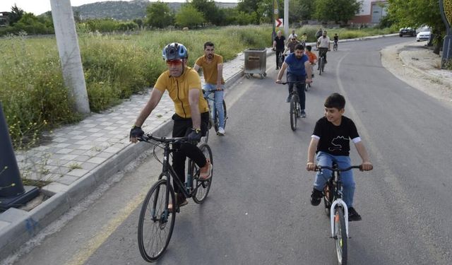 Diyarbakır’da pedallar sağlıklı yaşam için çevrildi