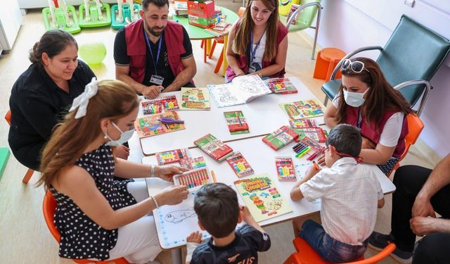 Kanserle mücadele eden çocuklara Diyarbakır’da moral etkinliği