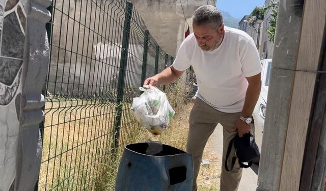 1 kilogram altın çöpe gitti