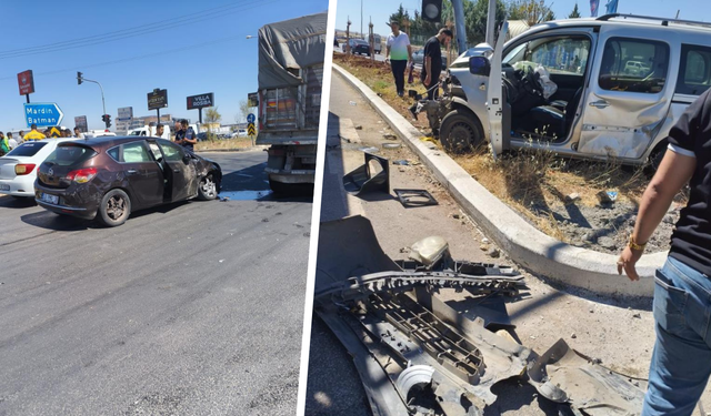 Diyarbakır’da trafik kazası: Yaralılar var