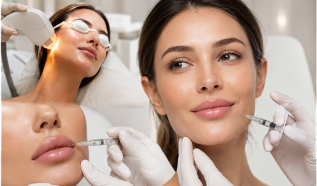 Dudak Dolgusu ile BBL Lazer ve Sıvı Facelift Birlikte Değerlendirilebilir mi?