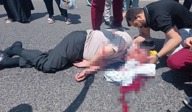 Diyarbakır’da yayaya otomobil çarptı
