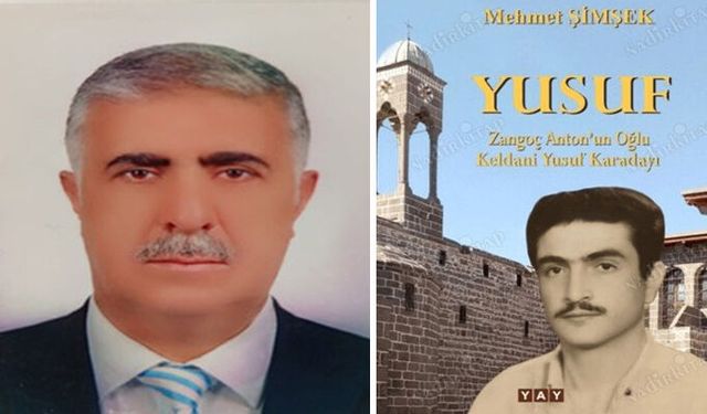 Diyarbakırlı yazar Mehmet Şimşek’in Yeni Kitabı “Yusuf” yayımlandı