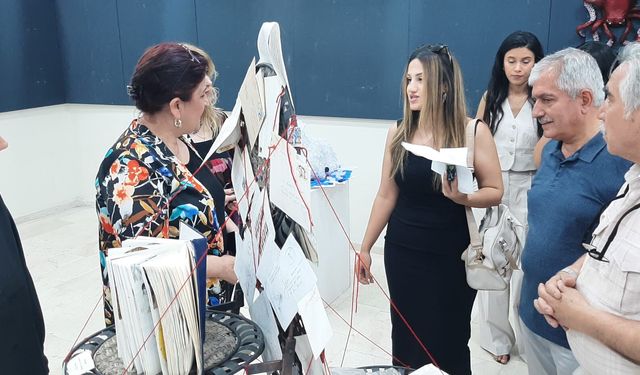 Dicle Üniversitesi’nde atıklar sanata dönüştü