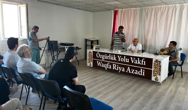 Diyarbakır’da Özgürlük Yolu Vakfı'nda Şiir ve Müzik Buluşması!