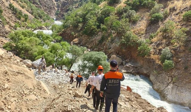 Habur Çayı’nda kaybolan genç 3 gündür bulunamadı