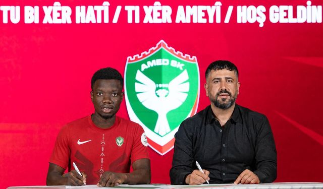 Amedspor'dan sağ beke Amadou Cisse takviyesi