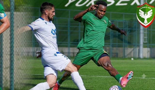 Amedspor'un hazırlık maçında yeni rakibi belli oldu