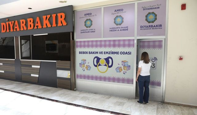Diyarbakır Otogarı'nda anne ve bebek destek noktası açıldı