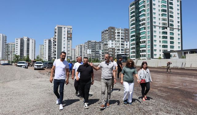 Diyarbakır’da Amedspor ve sporcu gençler için saha çalışması
