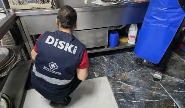 DİSKİ’den Bismil’de atık su denetimi