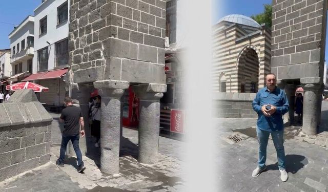 Diyarbakır'da Dört Ayaklı Minare’nin altından geçenlerin dileği gerçekleşiyor mu?