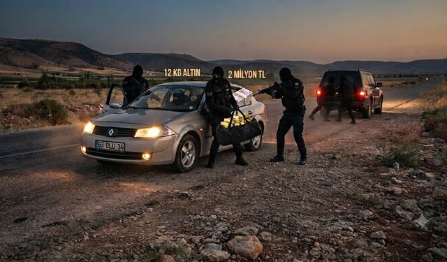 Şanlıurfa'da filmleri aratmayan gasp: 12 kilogram altın ile 2 milyon TL çaldılar