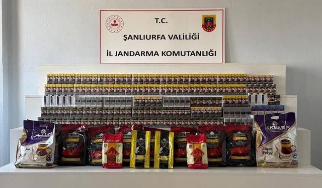 Gümrük kaçağı ürünlere el konuldu