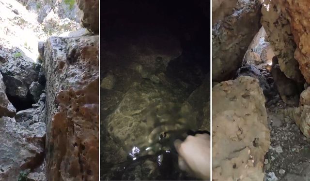 Diyarbakır Hazro’daki doğal gölet sıcaktan kaçanların uğrak noktası oldu