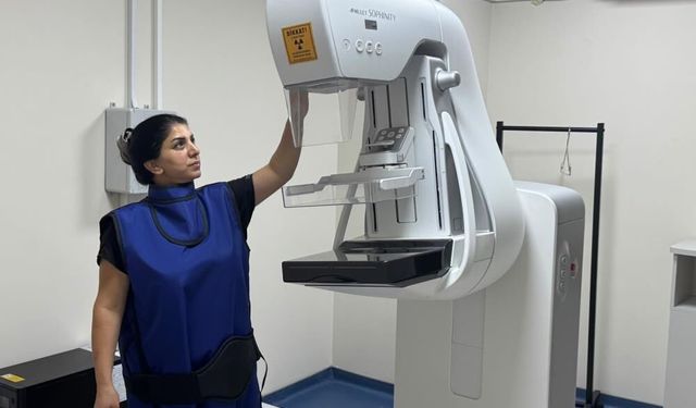 Diyarbakır Bağlar KETEM'de yeni mamografi cihazı hizmete girdi