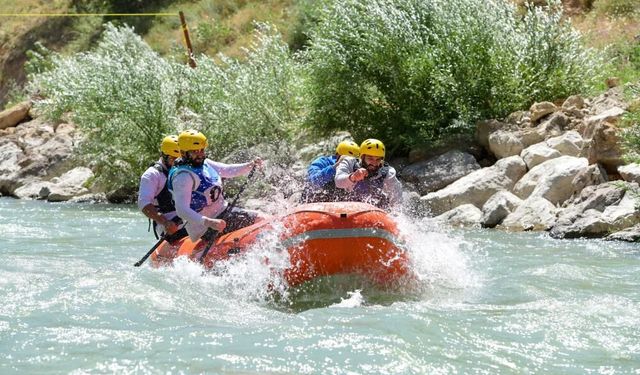 Van’da Rafting Türkiye Şampiyonası heyecanı