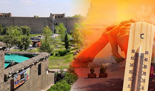 Meteoroloji'den Diyarbakır için sıcak hava uyarısı