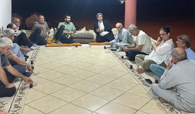 HAK-PAR heyeti Mardin'de Şüküran Aşireti mensuplarıyla buluştu