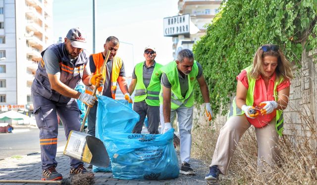Diyarbakır Kayapınar Belediyesi'nden temizlik seferberliği