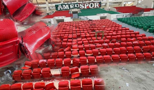 Amedspor’a PFDK cezasının ardından ikinci şok: Statta 350 koltuk kırıldı