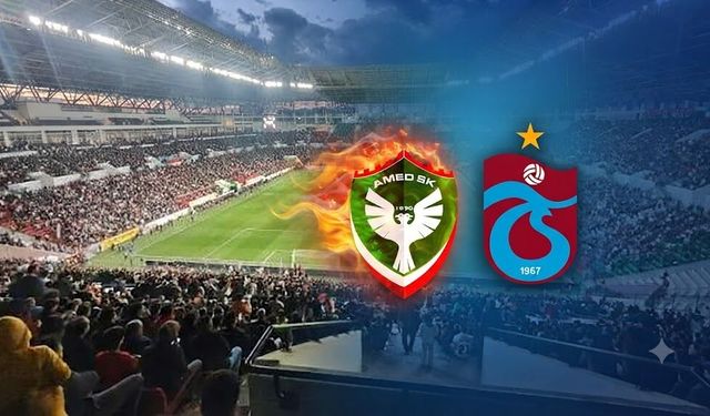TFF duyurdu! Amedspor’un Kocaelispor ve Trabzonspor maç takvimi belli oldu