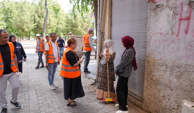 Diyarbakır Bağlar’da “Temiz Kent” mesaisi