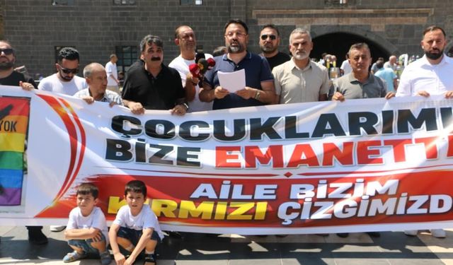 Diyarbakır’da LGBT sembollerine tepki: İtirazımız insanlara değil, dayatmaya