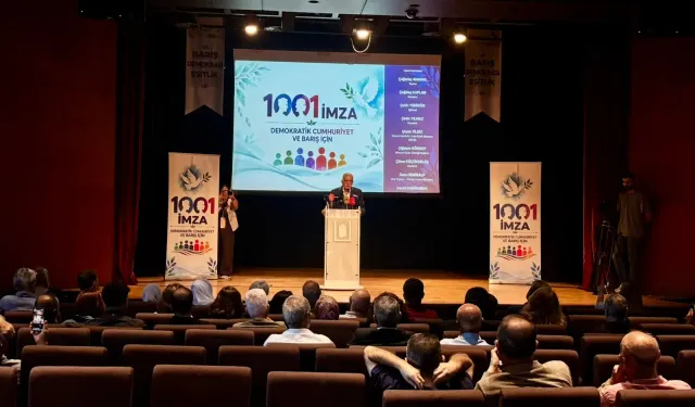 1001 isim barış için bir araya geldi: Taleplerini açıkladılar