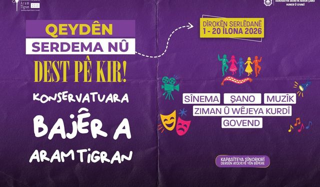 Diyarbakır’da Aram Tigran Kent Konservatuvarı yeniden kapılarını açtı