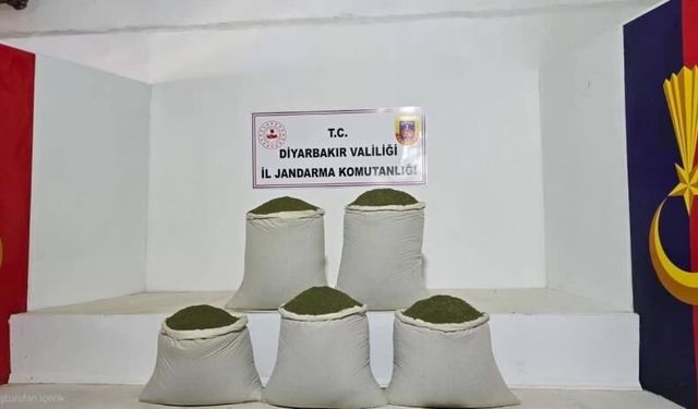 Diyarbakır’da uyuşturucuya darbe: 35 şüpheli hakkında işlem yapıldı